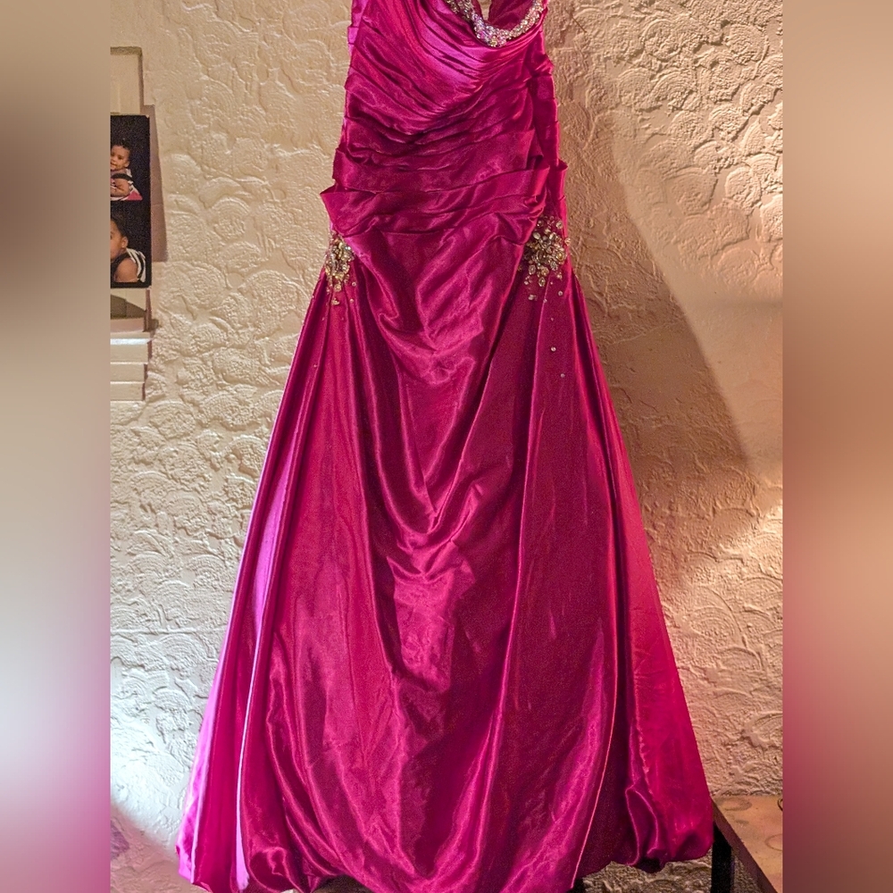 Mori Lee's evening, wedding or prom gown. Size 10